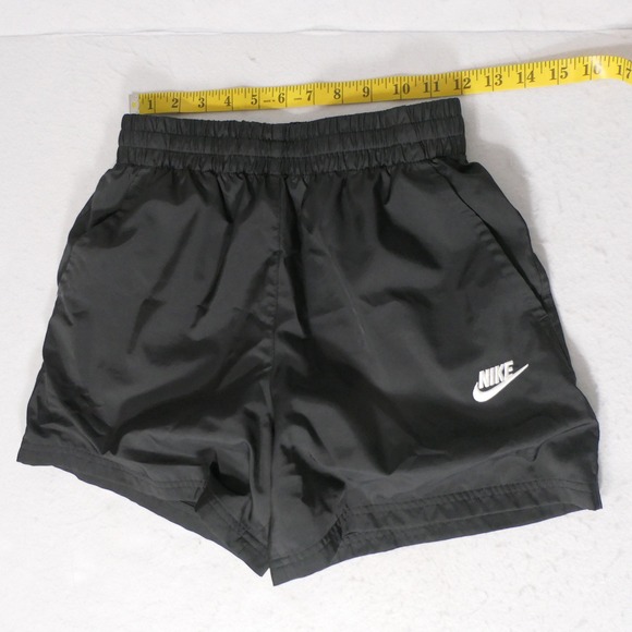 Nike Pants - Nike Womens Athletic Shorts L Black Wide Waistband Athleisure Running Training